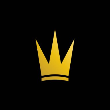 Lüks Rozetler Kart Davetiyeler Dekorasyon Elemanı için Basit Modern Royal Crown Icon Logo Sembolleri