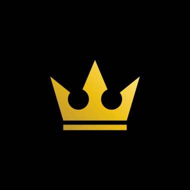 Lüks Rozetler Kart Davetiyeler Dekorasyon Elemanı için Basit Modern Royal Crown Icon Logo Sembolleri