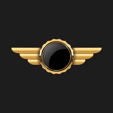 Boş Rozet Shield Crest Etiket Zırh Lüks Altın Tasarım Elemanı Şablon logo arka plan Kart Davetiyeleri Dekorasyon Elemanı için