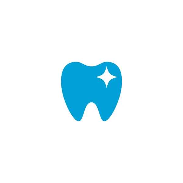 Çocuk Diş Hekimliği Aile Dişçi Yüksek Son Bakmak Için Mavi — Stok Vektör