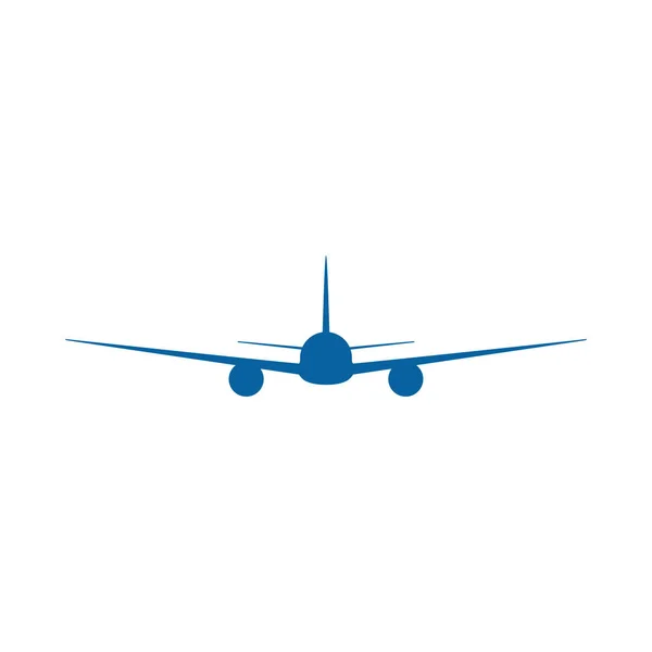 Moderna Flygplan Reser Lastfrakt Ikon Logo Typ För Alla Affärsföretag — Stock vektor