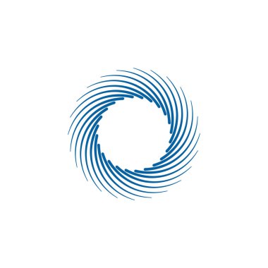 High End Look ile Şirket Sağlık Teknolojisi Simgesi veya Logosu için Modern Soyut Swoosh Çerçeve Sınır