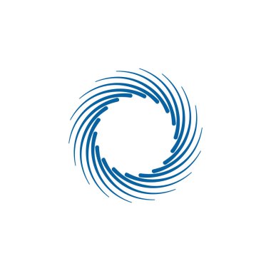 High End Look ile Şirket Sağlık Teknolojisi Simgesi veya Logosu için Modern Soyut Swoosh Çerçeve Sınır