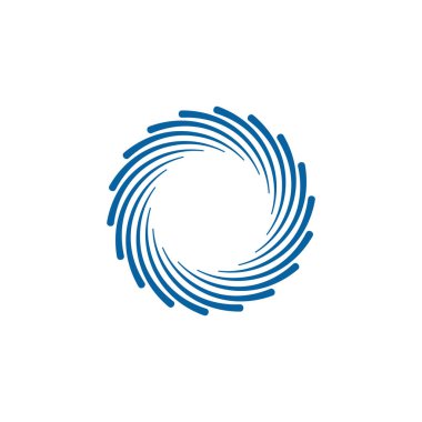 High End Look ile Şirket Sağlık Teknolojisi Simgesi veya Logosu için Modern Soyut Swoosh Çerçeve Sınır