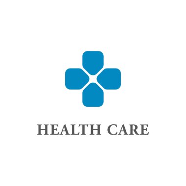 High End görünüm ile Hastane Tıp Kliniği için Modern Sağlık İş Logosu