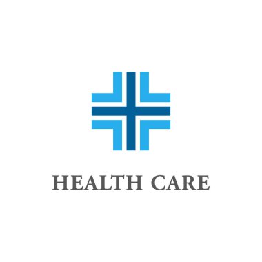 High End görünüm ile Hastane Tıp Kliniği için Modern Sağlık İş Logosu