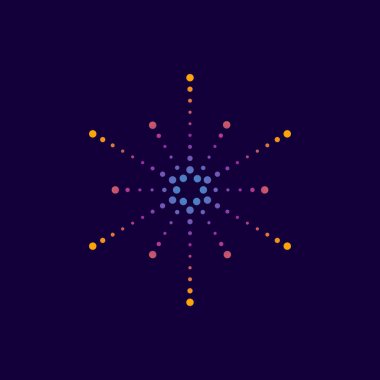 Modern Soyut Havai fişek Işık Işını Otizm, Sağlık, Kişisel Teşvik, Şirket İşareti, Kutlama Şablonu