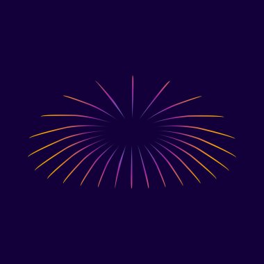 Modern Soyut Havai fişek Işık Işını Otizm, Sağlık, Kişisel Teşvik, Şirket İşareti, Kutlama Şablonu