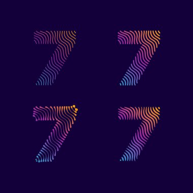 Moda dekorasyonu için Modern Eşsiz Dalga Çizgisi Tüm şirket profili ve kişiselliği için kapak duvarı grafik unsuru