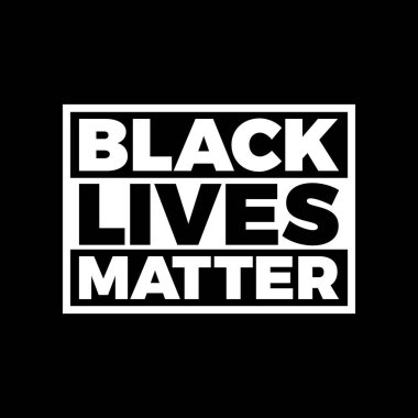 Siyahi Yaşamlar Sosyal Medya, Poster, Modern Tasarımlı Tişört İçin Önemli Sancak