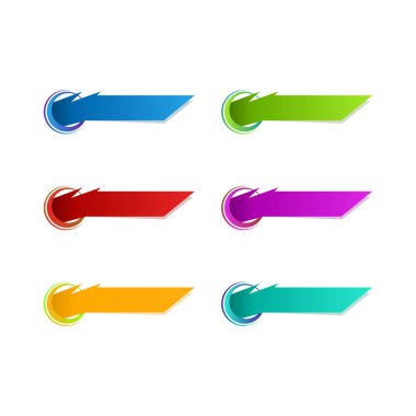 Modern Renkli Bayrak Elektronik Ticaret Şablonu, sunumlar, promosyonlar, teknoloji, iş, modern üst düzey sağlık