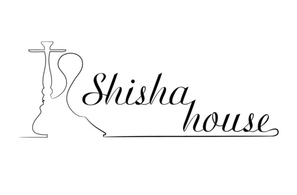 Stylistic logo for hookah bar \