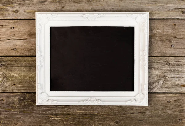 Board Copy Space White Vintage Frame — Stock Photo, Image