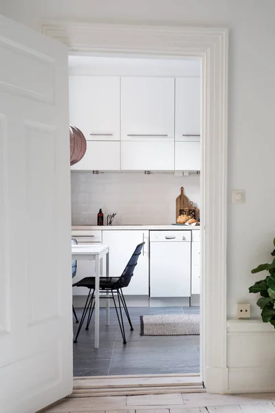 Interior Kitchen Interior Background — Stock Photo, Image