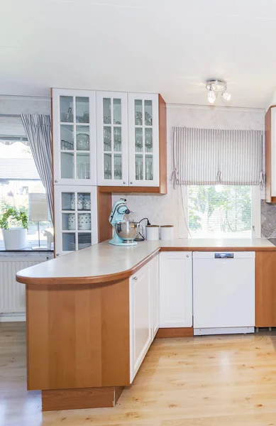 Moderne Stijlvolle Keuken Achtergrond — Stockfoto