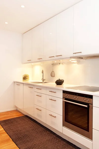 Modern Kitchen Copy Space Background — Stock Photo, Image