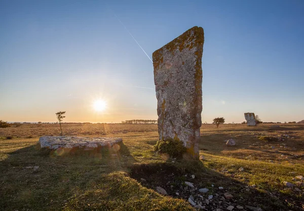 Megalithic Monument Stones Scania Sweden — Stock Photo, Image