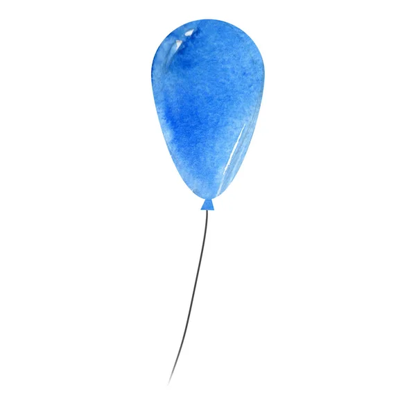 Ensemble Ballon Est Bel Ensemble Aquarelle Dessinée Main Clip Art — Photo