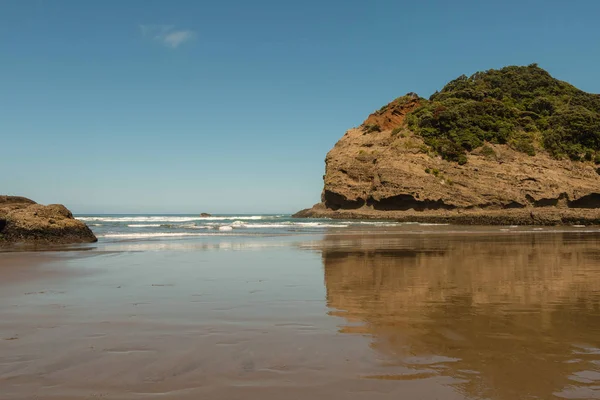 Ver Costa Bethells Beach Henga Cerca Auckland Isla Norte Nueva — Foto de Stock