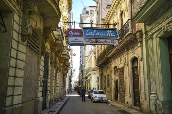 Habana Cuba Kasım 2017 Habana Sokaklarında Günlük Yaşam — Stok fotoğraf