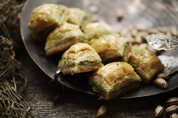 Baklava and pine nuts