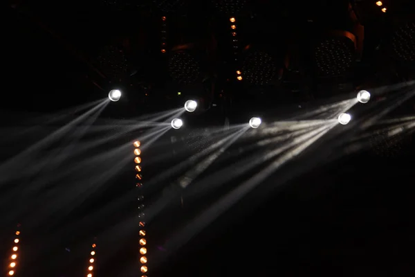 Licht Ontstoken Lege Scène — Stockfoto