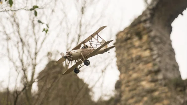 Modellflygplan Flyger Luften — Stockfoto