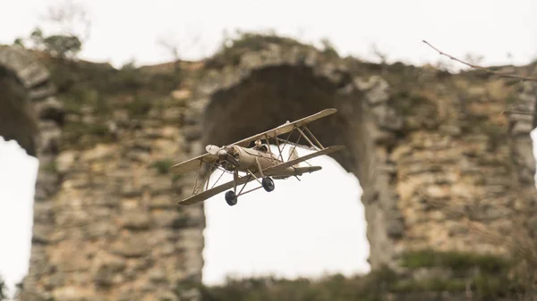 Modellflygplan Flyger Luften — Stockfoto