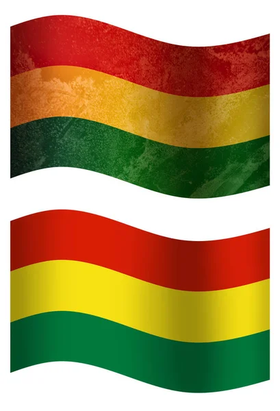 Land Vlaggen Bolivia Country Flag — Stockfoto