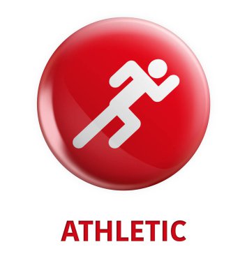 spor dalları ve üç boyutlu logoları