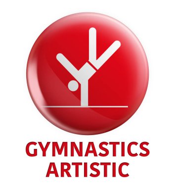 spor dalları ve üç boyutlu logoları