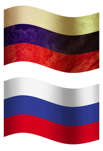 Флаги Стран Флаг России — стоковое фото