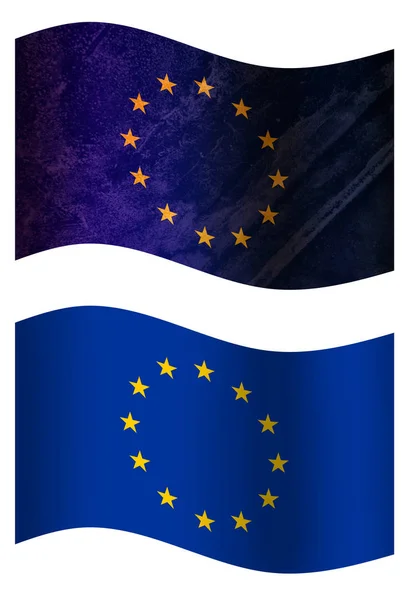 3D country flags, Europen Union Country flag