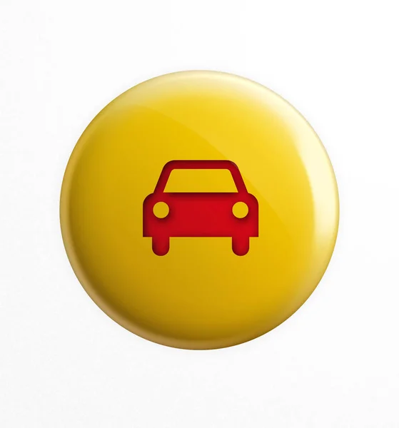 Verkehrsschilder Gelbe Tafel Auf Weißem Hintergrund Isoliert — Stockfoto