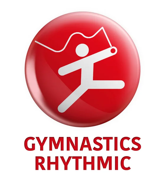 Ramos Esportivos Logotipos Tridimensionais — Fotografia de Stock