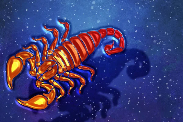 Zodial işareti burç cirlce koyu arka plan üzerinde. Yaratıcı arka plan. Sembol kavramı. 3D render