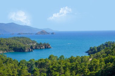 Türkiye Mugla, Fethiye Kuleli Körfezi