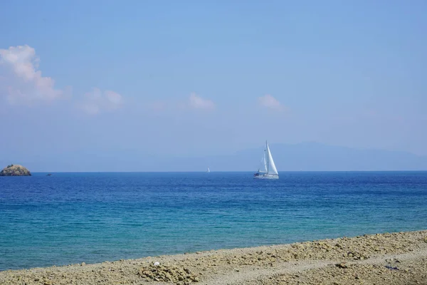 Blue Sea Yachts Baie Fethiye Mugla Turchia — Foto Stock
