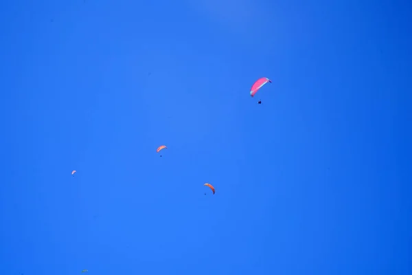 Fethiye Mrtvého Moře Paragliding Mugla Turecko — Stock fotografie