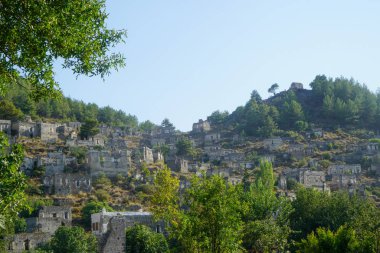 Tarihi Kaya Köyü Fethiye, Mugla, Turkey