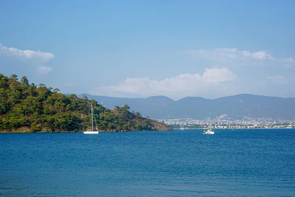 Fethiye Vistas Para Mar Mugla Turquia — Fotografia de Stock