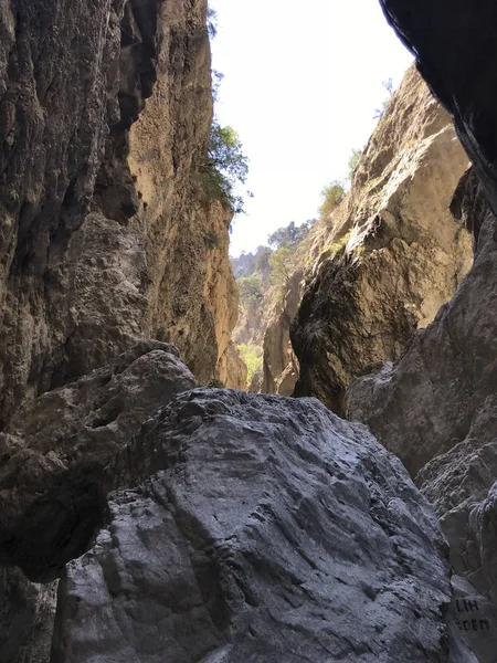 Gizli şehir Kanyonu fethiye, Mugla, Turkey