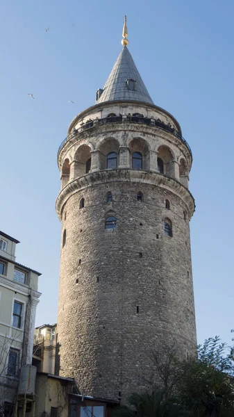 Torre Storica Galata Istanbul Turchia — Foto Stock