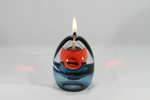 Lámpara Aceite Quemable Decorativa — Foto de Stock