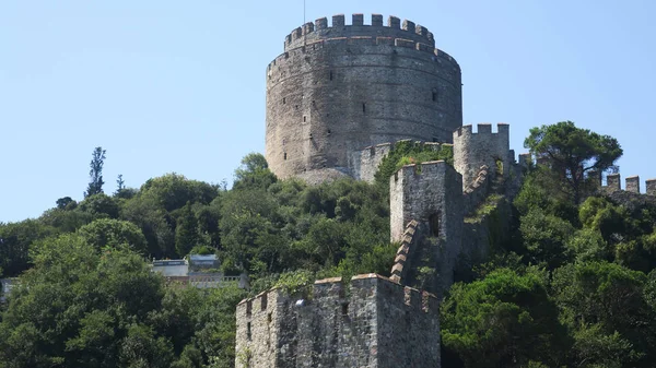 Fortaleza Rumeli Estreito Istambul Istambul Turquia — Fotografia de Stock