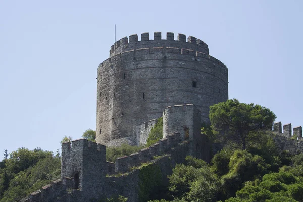 Rumeli Fästning Istanbul Strait Istanbul Turkiet — Stockfoto