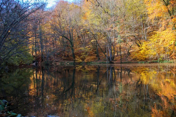 Parc National Des Sept Lacs Automne Turquie — Photo