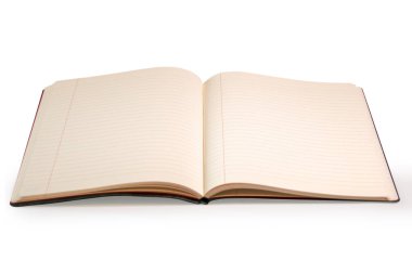 Beyaz arka plan üstünde defter çizgili