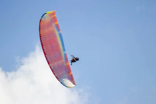 Parapendio Oludeniz Fethiye Mugla Turchia — Foto Stock