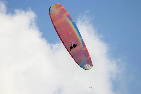 Paragliding Oludeniz Fethiye Mugla Tyrkia – stockfoto